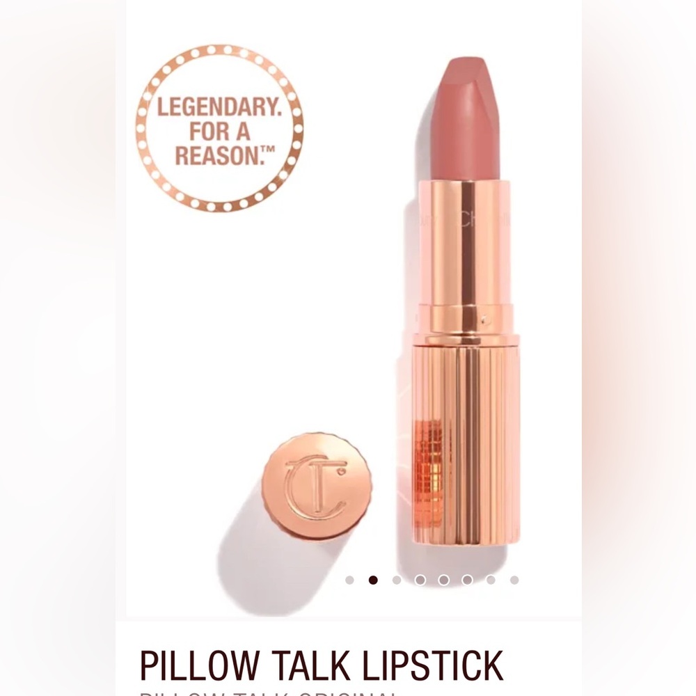 🆕 NWOB Charlotte Tilbury Matte Revolution Pillow Talk Lipstick Full Size